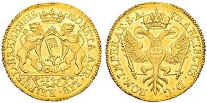 1 Ducat Stati federali della Germania Oro 