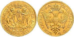 1 Ducat Stati federali della Germania Oro 