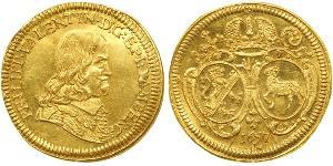 1 Ducat Stati federali della Germania Oro 