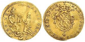 1 Ducat Stati federali della Germania Oro Massimiliano I d