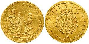 1 Ducat Stati federali della Germania Oro Massimiliano I d