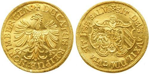 1 Ducat Stati federali della Germania Oro 