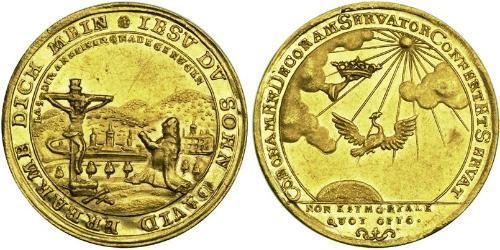 1 Ducat Stati federali della Germania Oro 