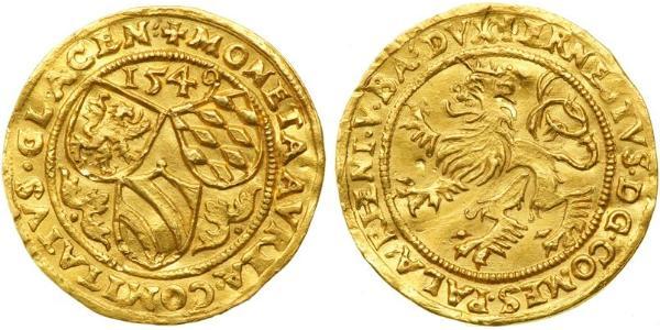 1 Ducat Stati federali della Germania Oro 