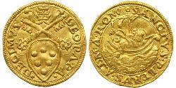 1 Ducat Stato Pontificio (752-1870) Oro Papa Leone X (1475 -1521)