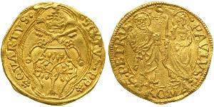 1 Ducat Stato Pontificio (752-1870) Oro Papa Sisto IV (1414-1484)