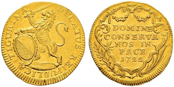 1 Ducat Suiza Oro 