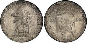 1 Ducat Provincias Unidas de los Países Bajos (1581 - 1795) Plata 