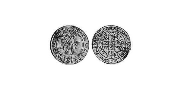 1 Ducat Principato di Ansbach (1398–1792) Rame Gioacchino Ernesto di Brandeburgo-Ansbach(1583 – 1625)