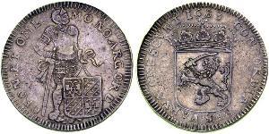 1 Ducat Republik der Sieben Vereinigten Provinzen (1581 - 1795) Silber 