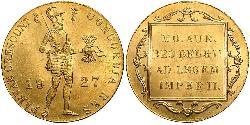 1 Дукат Королівство Нідерланди (1815 - ) Золото 