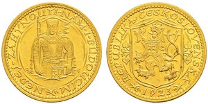 1 Ducat Czechoslovakia (1918-1992) 金 