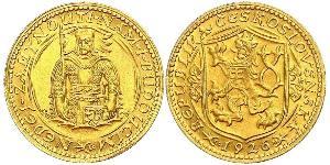 1 Ducat Czechoslovakia (1918-1992) 金 