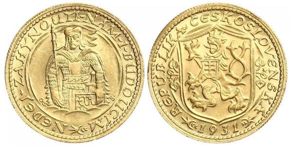 1 Ducat Czechoslovakia (1918-1992) 金 