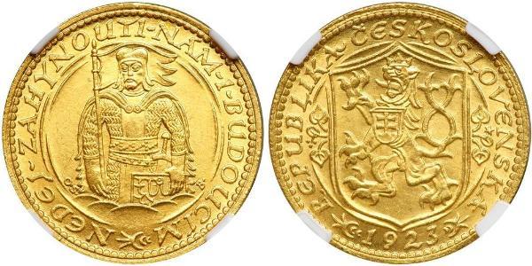1 Ducat Czechoslovakia (1918-1992) 金 