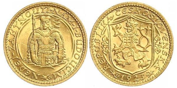 1 Ducat Czechoslovakia (1918-1992) 金 