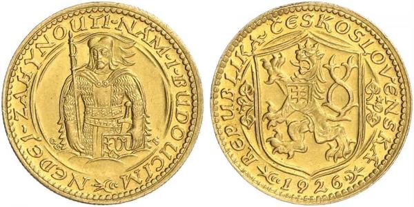1 Ducat Czechoslovakia (1918-1992) 金 