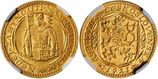 1 Ducat Czechoslovakia (1918-1992) 金 