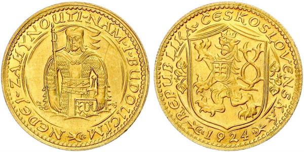 1 Ducat Czechoslovakia (1918-1992) 金 