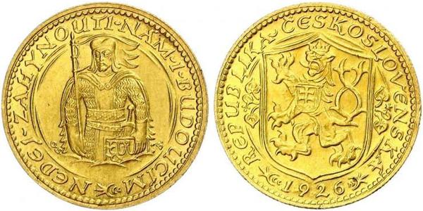 1 Ducat Czechoslovakia (1918-1992) 金 