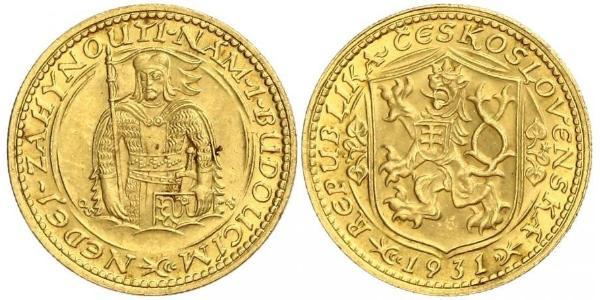 1 Ducat Czechoslovakia (1918-1992) 金 