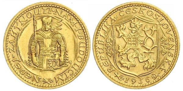 1 Ducat Czechoslovakia (1918-1992) 金 