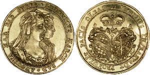 1 Ducat Margraviate of Baden (1112 - 1803) 金 
