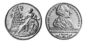 1 Ducat Prince-Bishopric of Bamberg (1245–1802) 金 