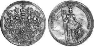 1 Ducat Prince-Bishopric of Bamberg (1245–1802) 金 