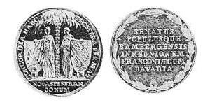 1 Ducat Prince-Bishopric of Bamberg (1245–1802) 金 