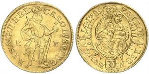 1 Ducat 匈牙利 金 查理六世 (神圣罗马帝国) (1685 - 1740)