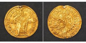 1 Ducat 匈牙利 金 查理六世 (神圣罗马帝国) (1685 - 1740)