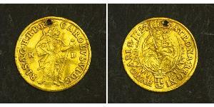 1 Ducat 匈牙利 金 查理六世 (神圣罗马帝国) (1685 - 1740)