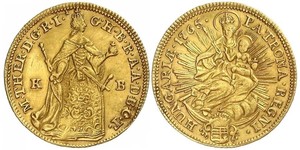 1 Ducat 匈牙利 金 玛丽亚·特蕾西亚 (1717 - 1780)