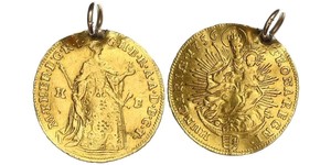 1 Ducat 匈牙利 金 玛丽亚·特蕾西亚 (1717 - 1780)