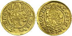 1 Ducat 匈牙利王国 金 Matthias Corvinus of Hungary  (1443 -1490)