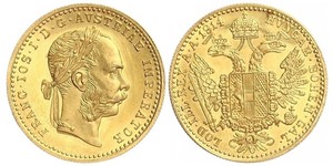 1 Ducat 哈布斯堡君主國 金 弗朗茨·约瑟夫一世 (1830 - 1916)