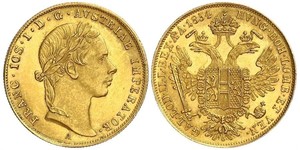 1 Ducat 哈布斯堡君主國 金 弗朗茨·约瑟夫一世 (1830 - 1916)