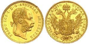 1 Ducat 哈布斯堡君主國 金 弗朗茨·约瑟夫一世 (1830 - 1916)
