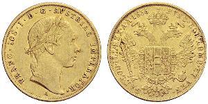 1 Ducat 哈布斯堡君主國 金 弗朗茨·约瑟夫一世 (1830 - 1916)