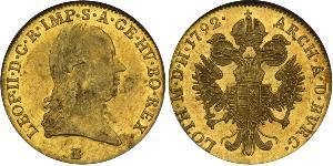 1 Ducat 哈布斯堡君主國 金 利奥波德二世 (神圣罗马帝国) (1747 - 1792)