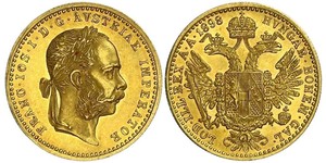 1 Ducat 哈布斯堡君主國 金 弗朗茨·约瑟夫一世 (1830 - 1916)