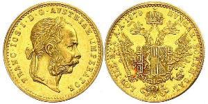 1 Ducat 哈布斯堡君主國 金 弗朗茨·约瑟夫一世 (1830 - 1916)