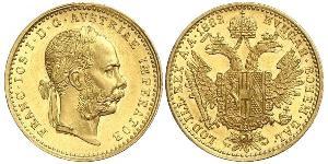 1 Ducat 哈布斯堡君主國 金 弗朗茨·约瑟夫一世 (1830 - 1916)