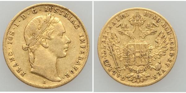 1 Ducat 哈布斯堡君主國 金 弗朗茨·约瑟夫一世 (1830 - 1916)