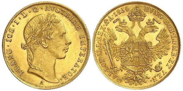 1 Ducat 哈布斯堡君主國 金 弗朗茨·约瑟夫一世 (1830 - 1916)