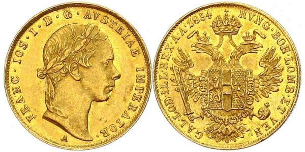 1 Ducat 哈布斯堡君主國 金 弗朗茨·约瑟夫一世 (1830 - 1916)