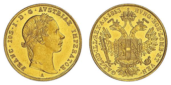 1 Ducat 哈布斯堡君主國 金 弗朗茨·约瑟夫一世 (1830 - 1916)