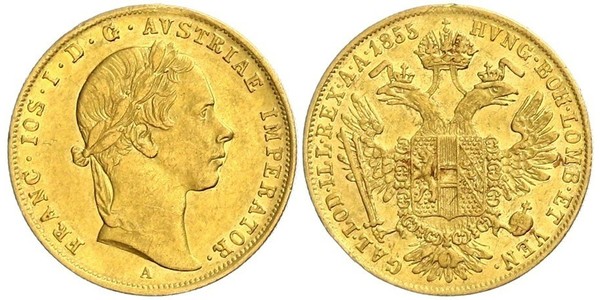 1 Ducat 哈布斯堡君主國 金 弗朗茨·约瑟夫一世 (1830 - 1916)