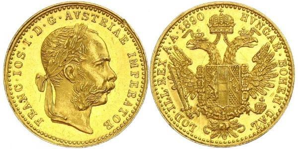 1 Ducat 哈布斯堡君主國 金 弗朗茨·约瑟夫一世 (1830 - 1916)